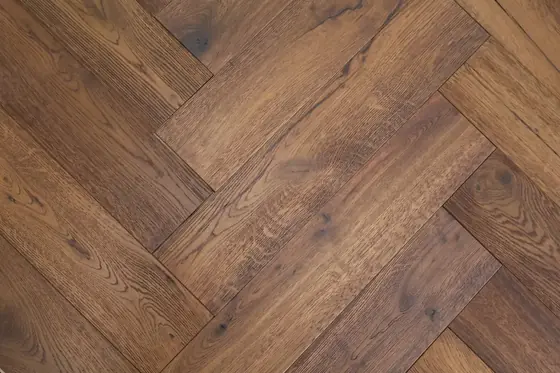 Antique Brown Herringbone — Oiled