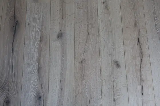 Cotton White Long Plank — Brushed Matt Lacquered
