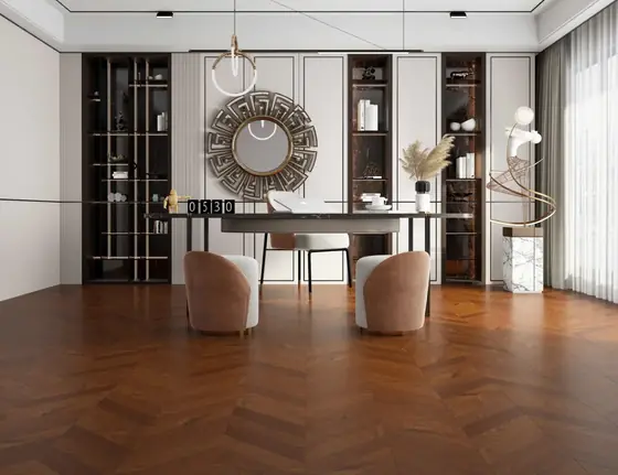 Golden Brandy Chevron