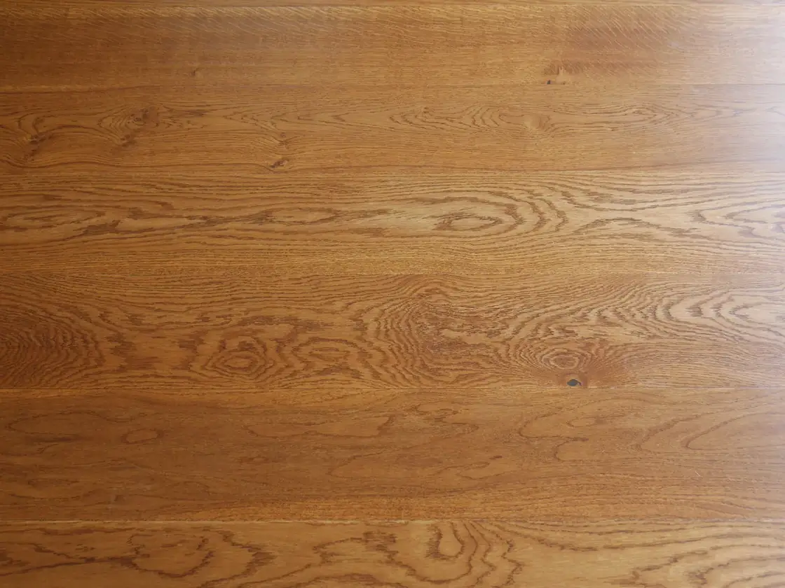 Golden Oak Long Plank — Handscraped