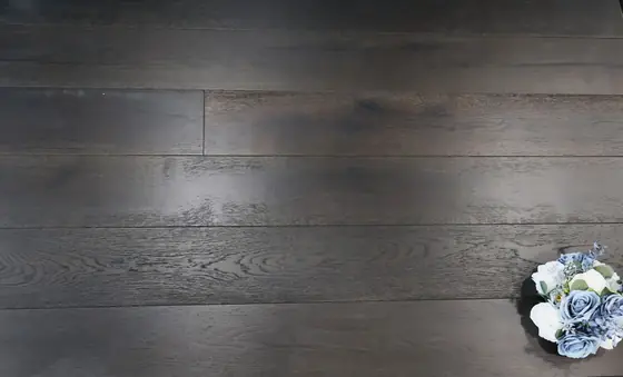 Jet Black Long Plank — Lacquered