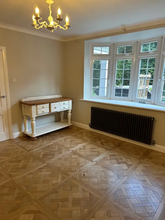 Natural Oak Versailles Panel — Brushed Oiled