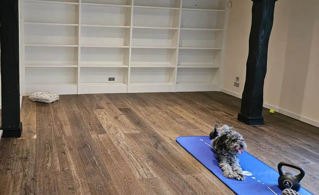 Smoked Oak Long Plank — Distressed