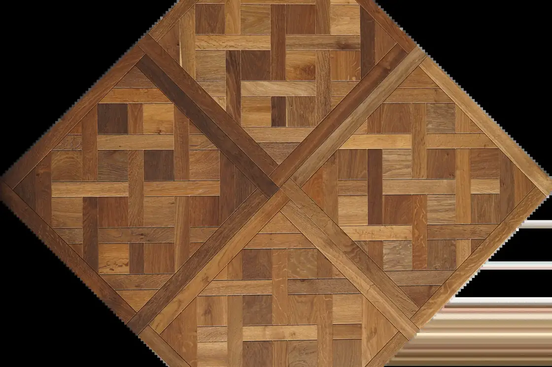 Smoked Oak Versailles Panel — Brushed Oiled