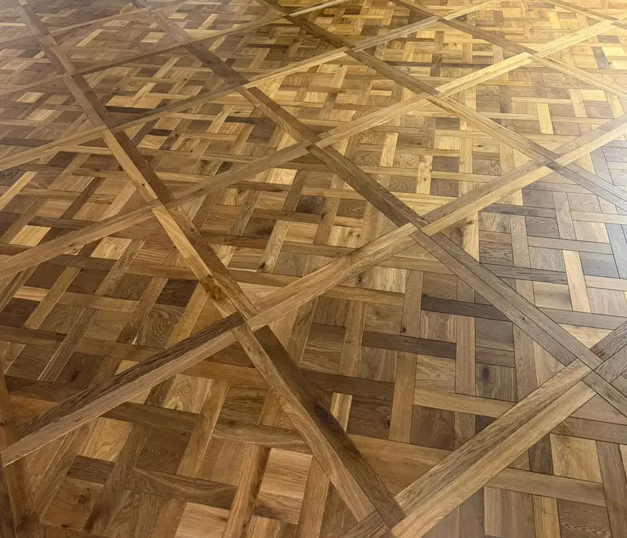 Smoked Oak Versailles Panel — Invisible Matt Lacquered