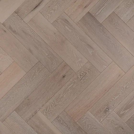 Soft White Herringbone