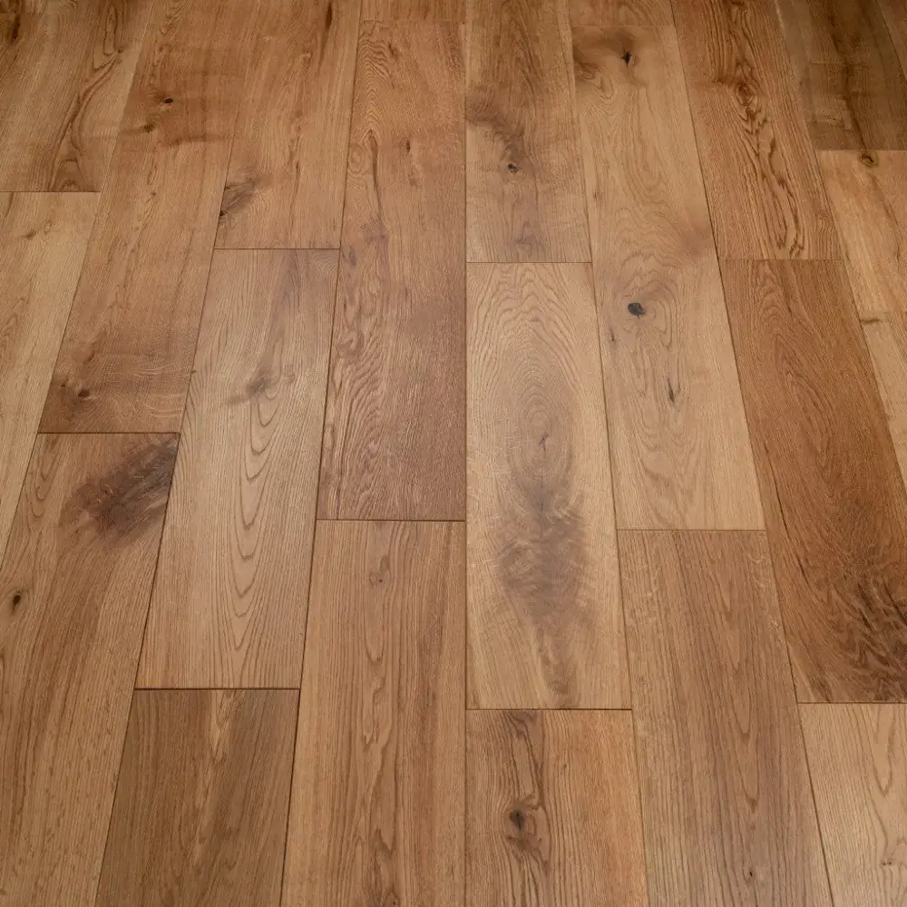 Natural Oak Long Plank — Brushed Oiled