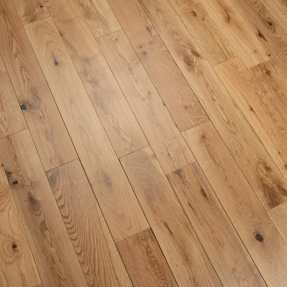 Natural Oak Long Plank — Lacquered
